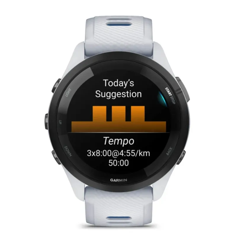 Garmin Forerunner 265 Music Whitestone-3